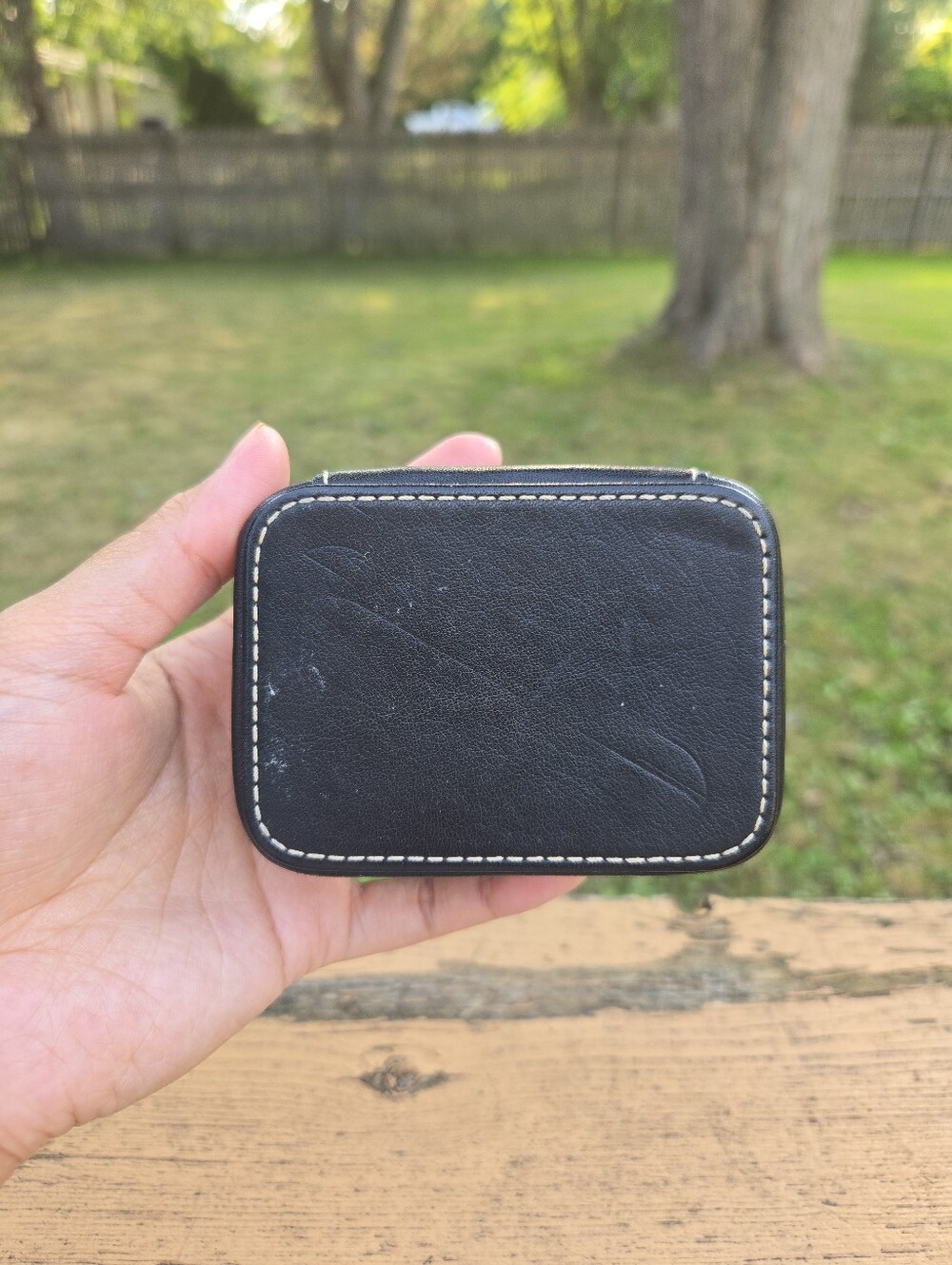 Coach Black Small ORGANIZER - Picture 2 of 3